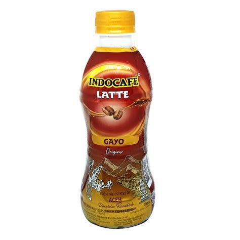 Jual Minuman Kopi Susu Indocafe Latte Gayo Origins 200ml Btl Maju