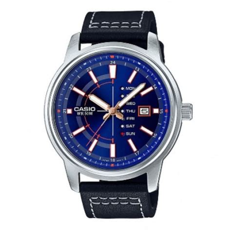 Casio Mtp E L A Vdf Day Date Analog Watch Price In Bangladesh Shopz Bd