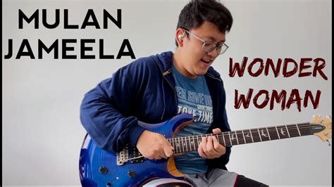 Mulan Jameela Wonder Woman Guitar Cover Youtube