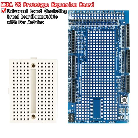 Prototype Shield Avec Carte De D Veloppement Mega R Prototype V