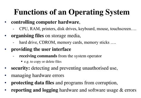 Ppt Types Of Operating System Powerpoint Presentation Free Download Id 6797410