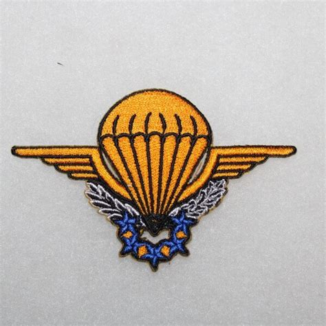 Patch Brevet Chuteur Parachutiste Chris Militaria