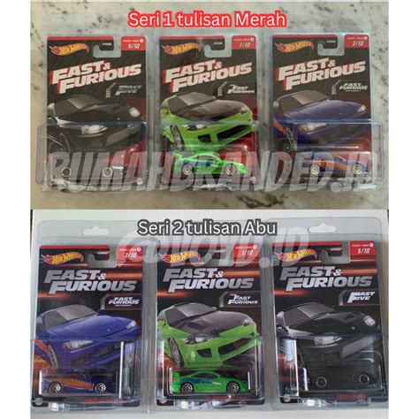 Jual TERMURAH Hot Wheels Fast Furious FF FnF Toyota Supra S15 Silvia