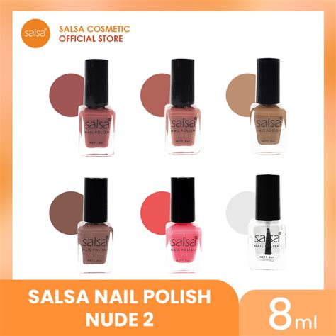 Jual Salsa Nail Polish Nude Kutek Tahan Lama Cat Kuku Ecer Shopee