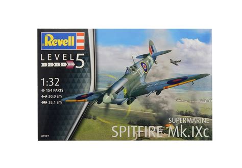 A Model Samolotu Do Sklejania Spitfire Mk Ixc