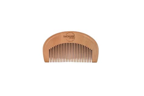 Beard And Mustache Comb Because Minded