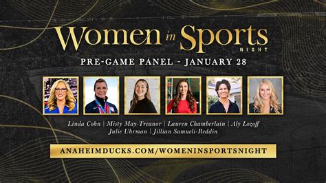 Honda Center On Twitter Women In Sports Night Is This Saturday Dont