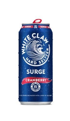 White Claw® Cranberry Hard Seltzer Surge 16 Fl Oz Ralphs