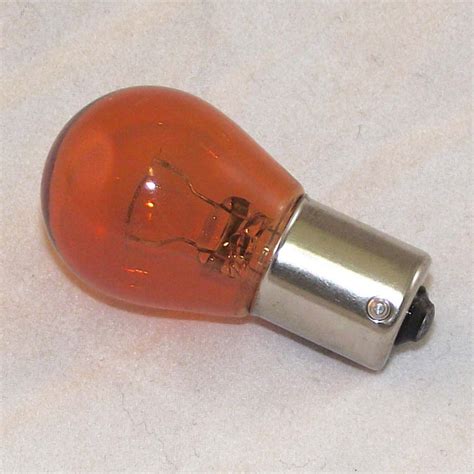 Ba15s 12v 21w Amber Indicator Bulb