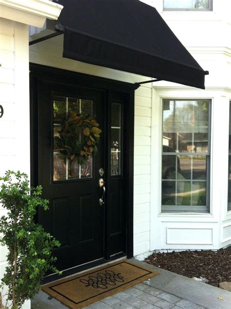 Front Doors Canvas Awning Over Front Door Glass Awning Over Front Door