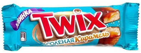 Батончик Твикс Соленая карамель 55г