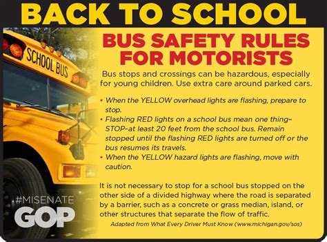 School Bus Safety Rules