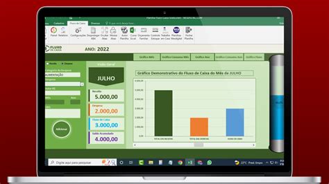 Planilha de Fluxo de Caixa 2024 Organize suas Finanças e Alcance o