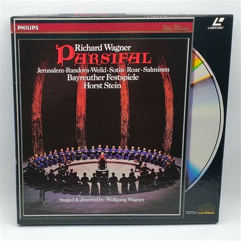 Richard Wagner Parsifal 1981 Box Set LD Laser Disc Laserdisc 070