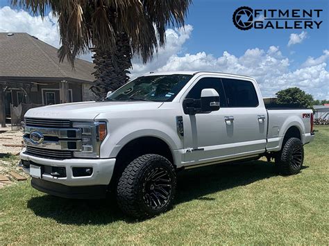 2018 Ford F 250 Super Duty 20x12 Tis Offroad Wheels Lt35x1250r20