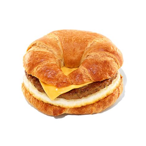 Sausage Egg Cheese A Sandwich Made To Order Dunkin