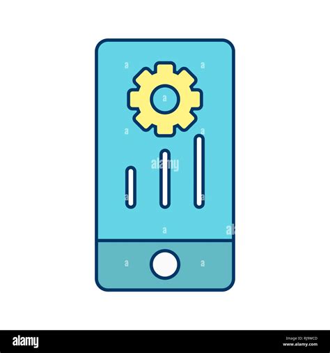 Vector Mobile Marketing Icon Stock Photo Alamy