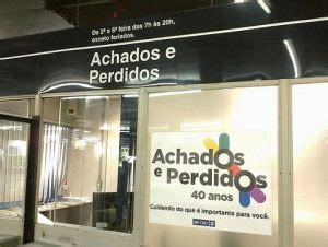 Achados E Perdidos Metr Sp Como Recuperar Seus Pertence