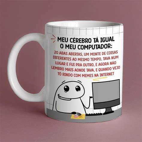 Caneca Engra Ada Meme Flork Elo Produtos Especiais