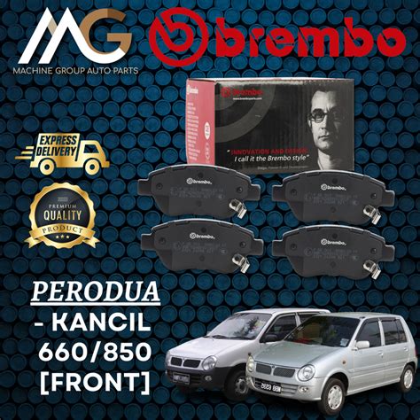 Perodua Kancil Brembo Brake Pad Front Depan Original