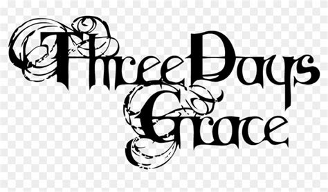 Three Days Grace Logo - 3 Days Grace Logo, HD Png Download - 833x411(#6135200) - PngFind