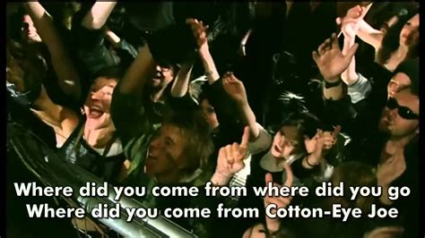 Where Did You Come From Cotton Eye Joe - bmp-news