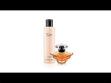 Lancme Trsor Classic Eau De Parfum And Body Lotion Set YouTube