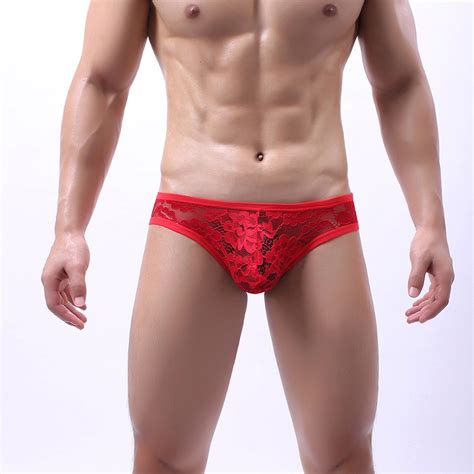 Calzoncillos De Encaje Ropa Interior Masculina Sexy Para Hombres Hombre