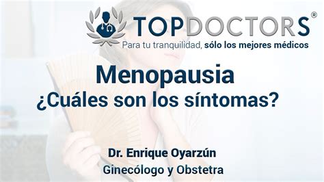 S Ntomas De La Menopausia Conoce Los Detalles Youtube