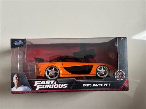 Jada Toys 124 124 124 Fast And Furious Han Veilside Mazda Rx7 Rx 7 Fd3s Fd Hobbies And Toys