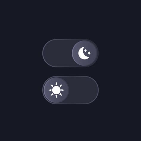 dark mode and light mode, vector design 12507830 Vector Art at Vecteezy