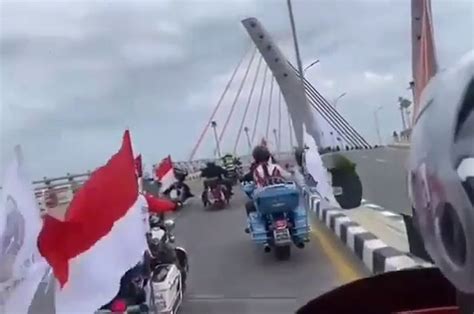 Viral Konvoi Moge Harley Davidson Lewat Jembatan Alalak I Padahal