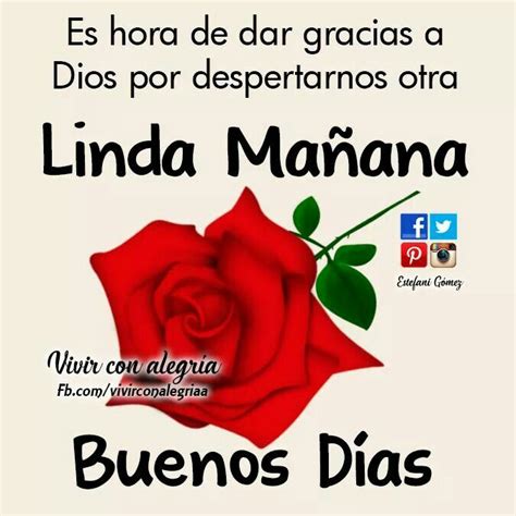 Buenos Dias Linda