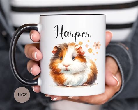 Custom Guinea Pig Mug Guinea Pig Ts Retro Guinea Pig Mom Mug