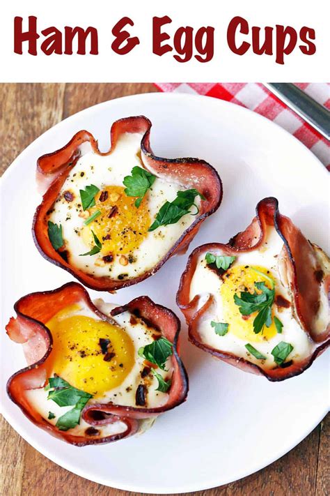 Ham and Egg Cups - Healthy Recipes Blog