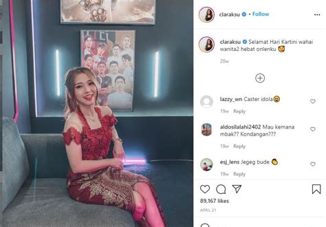 Profil Biodata Caster Bude Clara Mongstar Lengkap Ig Instagram Umur