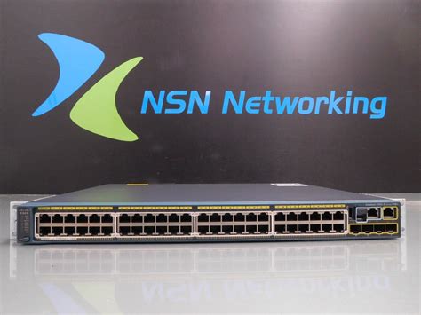 Cisco Catalyst 2960-S WS-C2960S-48FPS-L 48-Port Gigabit 740W PoE+ ...