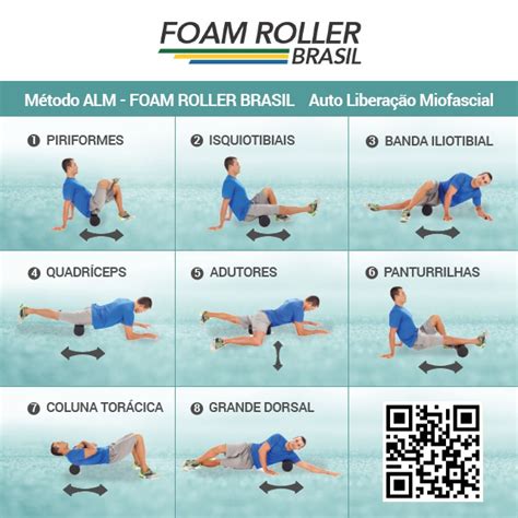 Rolo de Massagem para Liberação Miofascial Foam Roller