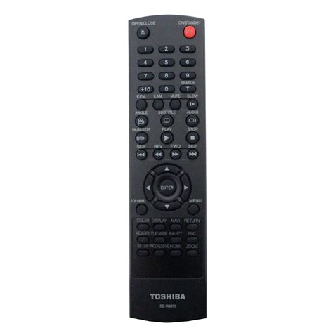 Genuine Toshiba Se R0375 Dvd Player Remote Control