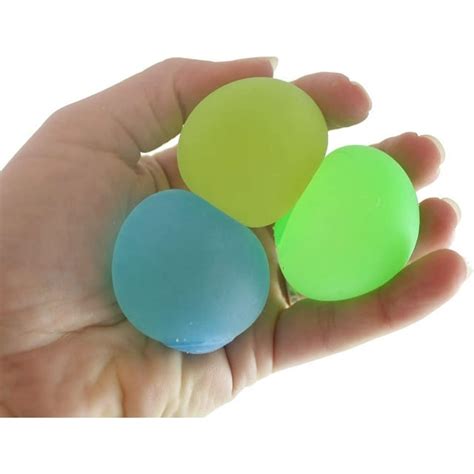 Set Of 3 Smaller 15 Sugar Balls Thick Gluegel Stretch Ball Ultra