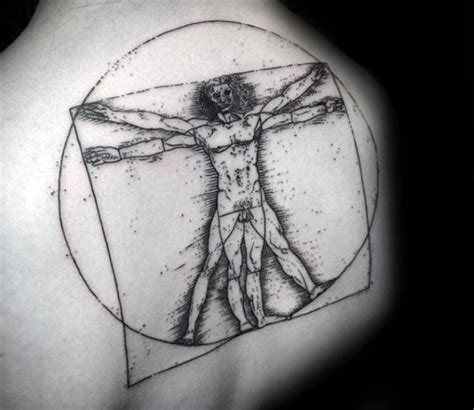 50 Unique Vitruvian Man Tattoo Designs For Men 2024 Guide Vitruvian