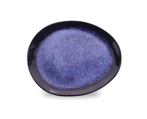 Oval Ceramic Plate 28 Cm Serenity Eu Supplies