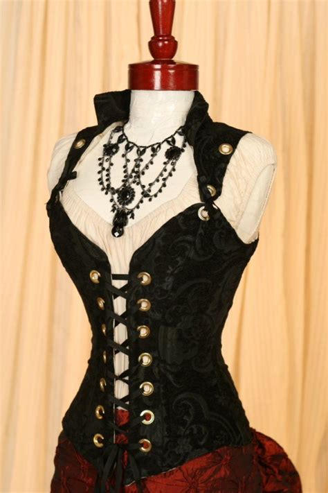 Damsel In This Dress Courtier Corset Front Love The Collar Detail