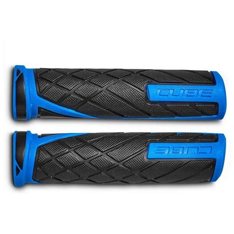 Cube RFR Fahrradlenker CUBE Fahrradgriffe PERFORMANCE, Black 'N' Blue