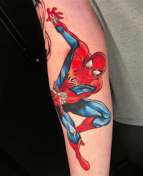 spiderman tattoo ideas 8