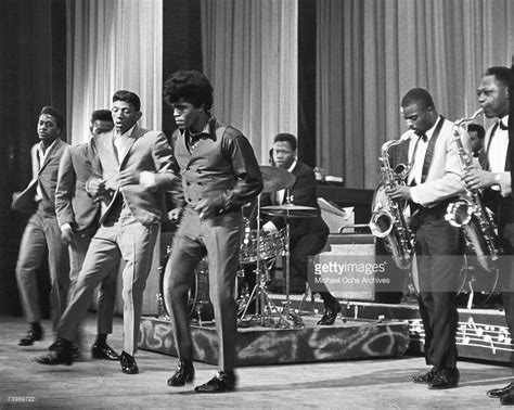 Godfather Of Soul James Brown Performs With The Famous Flames At