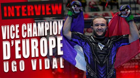 Ugo Vidal L Espoir Fran Ais Du Mma Amateur Youtube