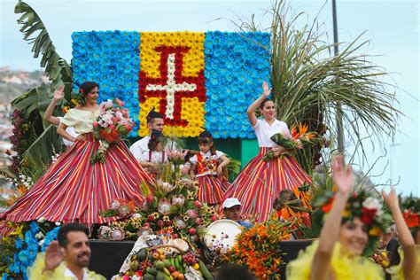 Festa Da Flor Flower Festival Funchal Madeira Portugal Madeira