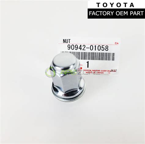 GENUINE TOYOTA LEXUS EXTENDED WHEEL LUG NUT HUB W/ WASHER QYT 1 OEM ...