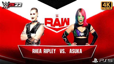 Full Match Rhea Ripley Vs Asuka Raw Youtube